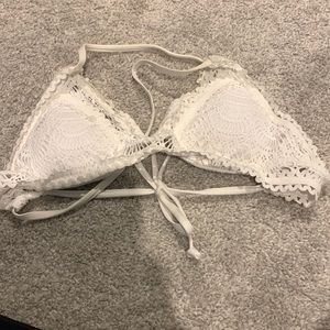 Never worn bathing suit top, perfect lace condition